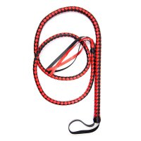 Whip 190 cm Black & Red