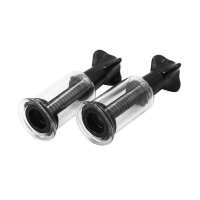 2 Twist Cups Black S 25 mm