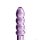 Glass Dildo Purple Curve