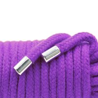 20 Meter BDSM Cotton Rope Purple