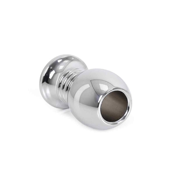 Hollow Anal Plug Ribbed