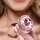 Pink Gem Glass Anal Plug Large