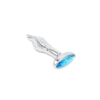 Fist Butplug Blue Gem S 1,9 cm