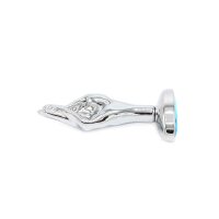 Kiotos - Fist Buttplug Blue Gem M 1,9 cm