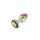 Rainbow Butplug with Gem S