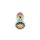 Rainbow Butplug with Gem S