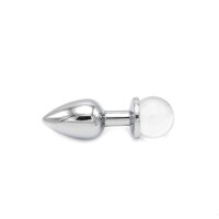Kiotos - Anal Plug Ball Gem Clear 2,8 cm