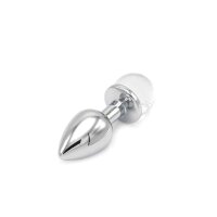 Kiotos - Anal Plug Ball Gem Clear 2,8 cm