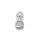 Kiotos - Anal Plug Ball Gem Clear 2,8 cm