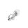 Kiotos - Anal Plug Ball Gem Clear 2,8 cm