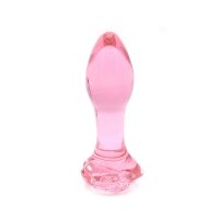 Kiotos - Glass Plug Rose Pink 3,8 cm