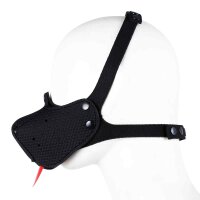Neoprene Puppy Dog Black Mouth Mask