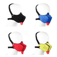 Neoprene Puppy Dog Black Mouth Mask