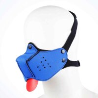 Neoprene Puppy Dog Blue Mouth Mask