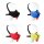 Neoprene Puppy Dog Yellow Mouth Mask