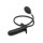 Inflatable Dildo Smooth Black