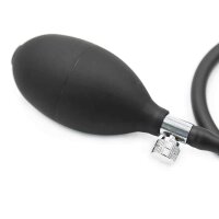 Inflatable Anal Plug Black
