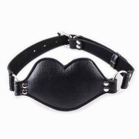 Big Lips Penis Gag Black