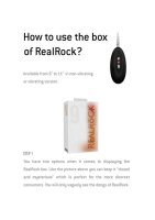 Vibrating Realistic Cock - 11" - With Scrotum - Black