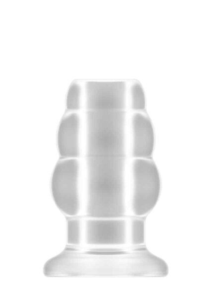 No.49 Small Hollow Tunnel Butt Plug Translucent 3,2 - 4,3 cm