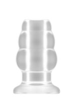 No.50 Medium Hollow Tunnel Butt Plug Translucent 4,2 -...