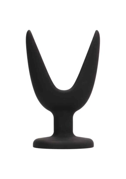 Butt Plug Split #1 Black 6,3 cm