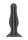 No. 67 Self Penetrating Butt Plug Black