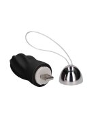 George Rechargeable Remote Control Vibrating Egg Black