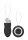 George Rechargeable Remote Control Vibrating Egg Black