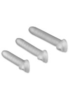 Fat Boy Micro Ribbed Sheath 5,5 Inch clear