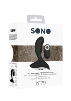 No. 79 Rechargeable P-Spot Stimulator Black