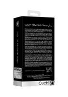 Breathable Luxury Ball Gag Black