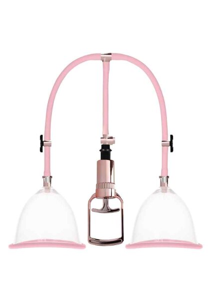 Breast Pump Set Medium Rose Gold