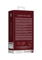Luxury Eye Mask Burgundy