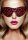 Luxury Eye Mask Burgundy