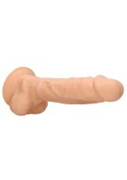 Silicone Dildo With Balls Flesh 23 cm