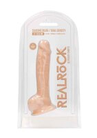 Silicone Dildo With Balls Flesh 23 cm