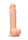 Silicone Dildo With Balls Flesh 23 cm