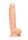 Silicone Dildo With Balls Flesh 23 cm