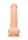 Silicone Dildo With Balls Flesh 23 cm