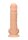 Silicone Dildo With Balls Flesh 23 cm