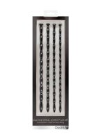 Silicone Spiral Screw Plug Set - Advanced Urethral Sounding