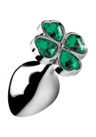 Lucky Clover Gem - Medium - Silver