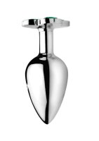 Booty Sparks Lucky Clover Gem - Medium - Silver 3,7 cm