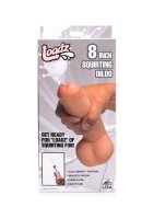 Loadz 8 Inch Realistic Dual Density Squirting Dildo - Flesh