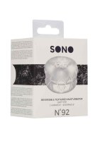N0. 92 - Reversible Masturbator and Bumper - Transparent