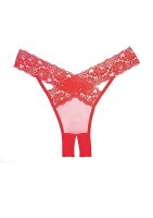 Adore Desire Panty ( Crotchless ) - Red - OS