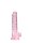 7" / 18 cm Realistic Dildo With Balls - Pink