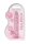 7" / 18 cm Realistic Dildo With Balls - Pink