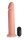 10 Inch Vibrating Remote Control Silicone Dildo - Flesh